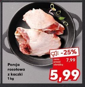 Porcja rosołowa z kaczki promocja