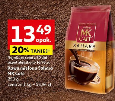 Kawa Mk cafe sahara promocja