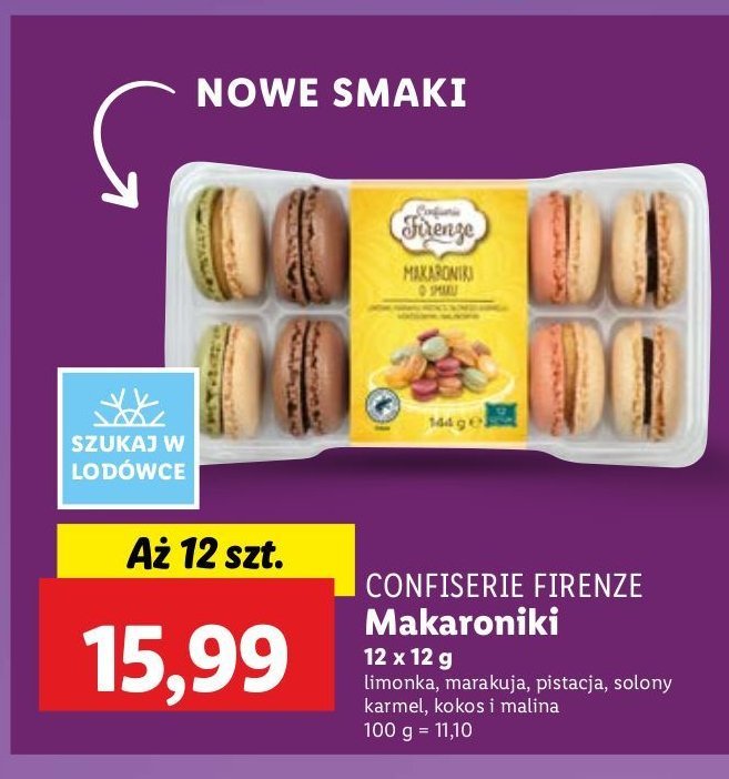 Makaroniki Confiserie firenze promocja