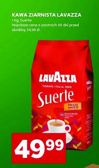 Kawa LAVAZZA SUERTE promocja