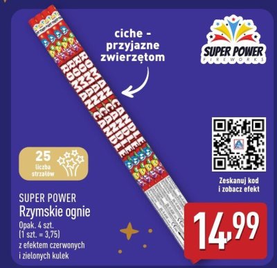 Rzymskie ognie  promocja w Aldi