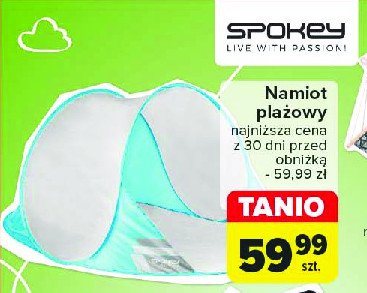 Namiot plażowy Spokey promocja