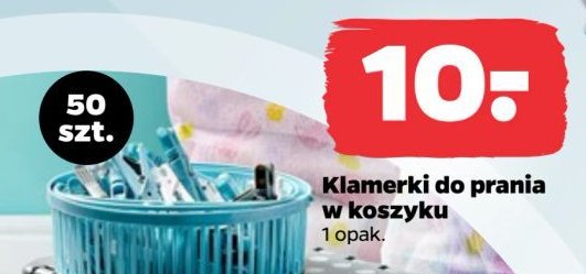 Klamerki w koszyku promocja w Netto