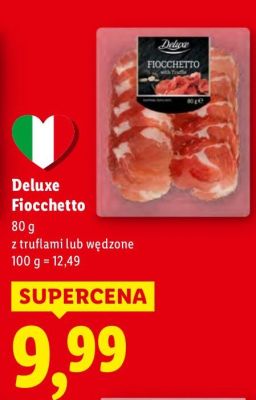 Fiocchetto z truflami Deluxe promocja w Lidl
