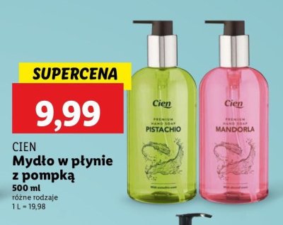Myd艂o w p艂ynie pistachio Cien promocja