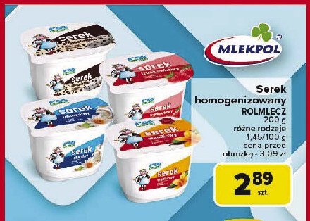 Serek straciatella Rolmlecz promocja w Carrefour