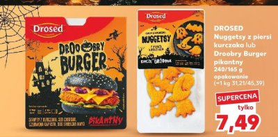 Burger pikantny Droobry Drosed promocja w Kaufland