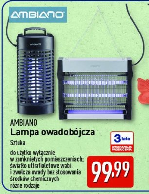 Lampa owadobójcza AMBIANO promocja