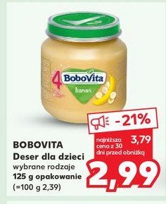 Kremowy banan Bobovita promocja