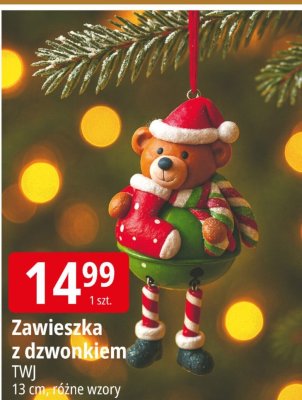Zawieszka z dzwonkiem TWJ promocja w Leclerc