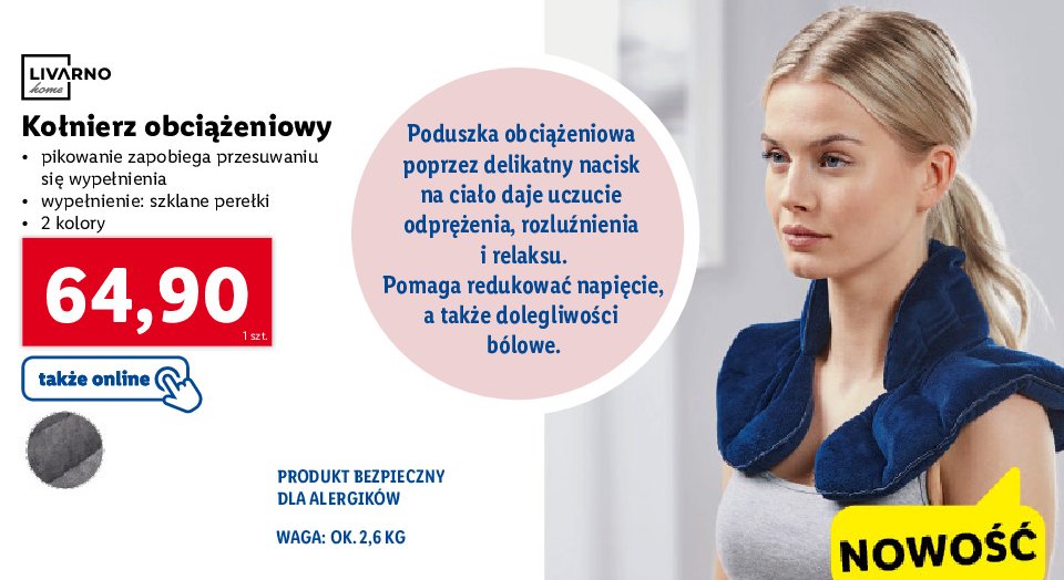 Ko艂nierz obci膮偶eniowy promocja