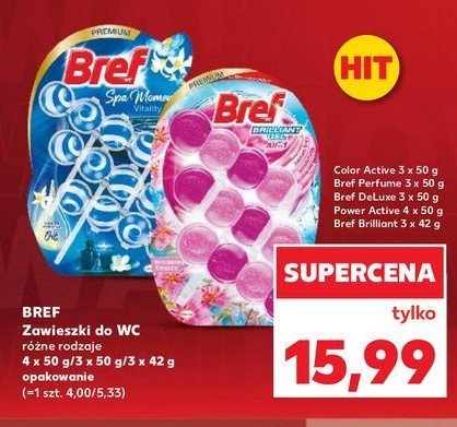 Zawieszka do wc lemon Bref power aktiv promocja