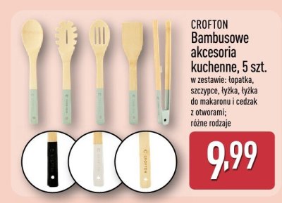 Bambusowe akcesoria kuchenne, 5 szt. promocja w Aldi