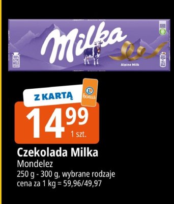 Czekolada Milka Mondelez promocja w Leclerc