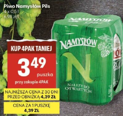 Piwo promocja w Delikatesy Centrum