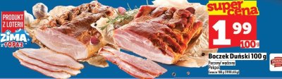 Boczek Boczek Duński 100 g promocja w TOPAZ