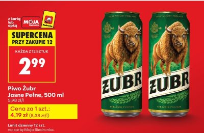 Od poniedziałku, Z ladą tradycyjną, strona 12 promocja w Biedronka