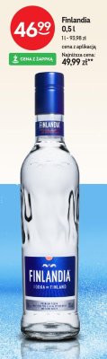 Wódka Finlandia 0,5l promocja w Żabka