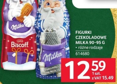 Figurki czekoladowe Milka 90-95 g różne rodzaje promocja w Selgros