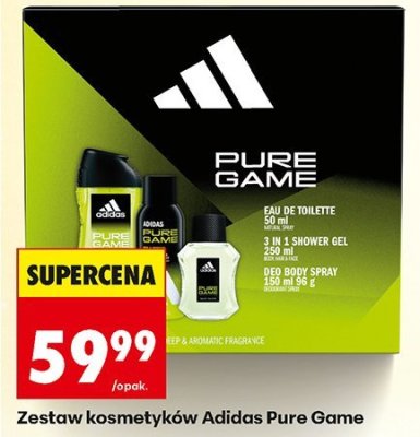 Zestaw kosmetyków Pure Game promocja w Biedronka