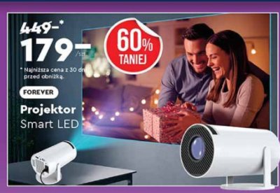 Projektor Smart LED  promocja w Biedronka