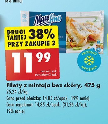 Filet z mintaja Mare fino promocja