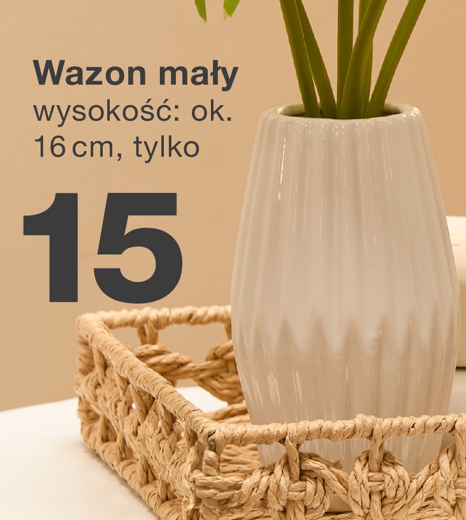 Wazon 16 cm promocja w KiK