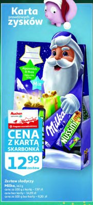 Zestaw w pude艂ku alpenmilch & nuss Milka promocja
