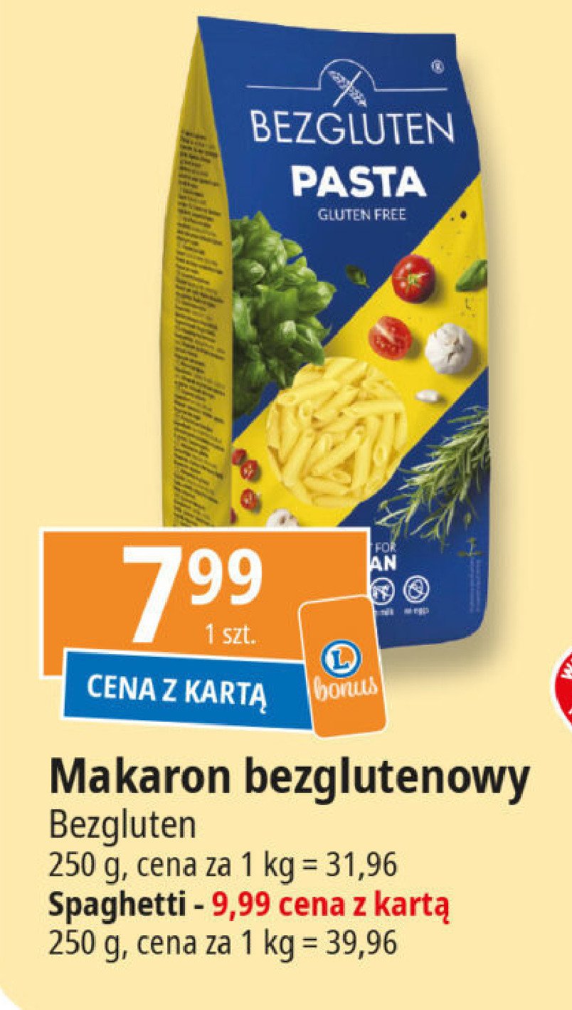 Makaron bezglutenowy rurka promocja