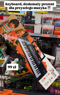 Keyboard  promocja w Biedronka