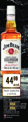 Bourbon Jim beam bourbon promocja