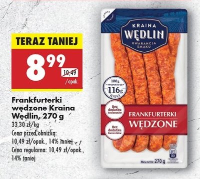Frankfurterki w臋dzone Kraina w臋dlin promocja