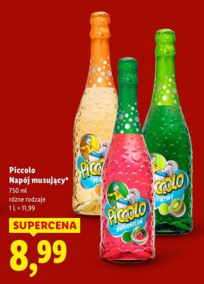 Napój musujący Piccolo, różne rodzaje promocja w Lidl