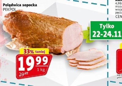 Polędwica sopocka PEKPOL promocja w Prim Market