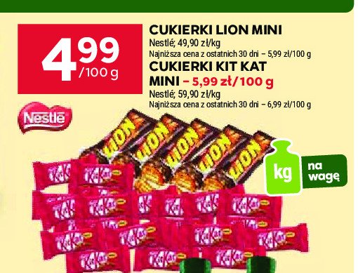 Batoniki LION MINI promocja