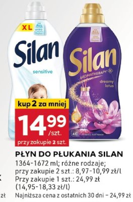 Płyn do płukania Silan promocja w Stokrotka