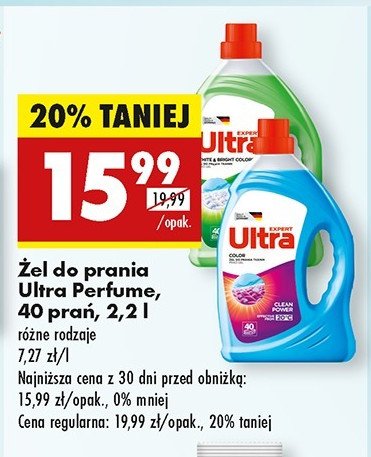 Żel do prania do koloru Ultra perfume promocja