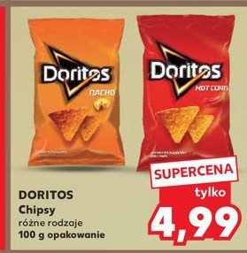 Natchosy hot corn Doritos promocja w Kaufland