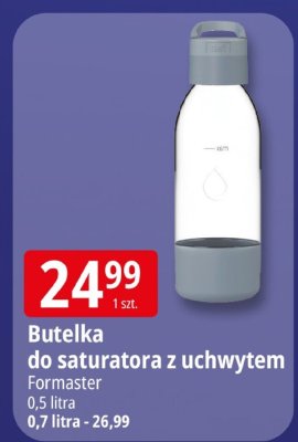 Butelka do saturatora z uchwytem Formaster promocja w Leclerc