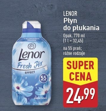 P艂yn do p艂ukania fresh wind LENOR FRESH AIR EFFECT promocja