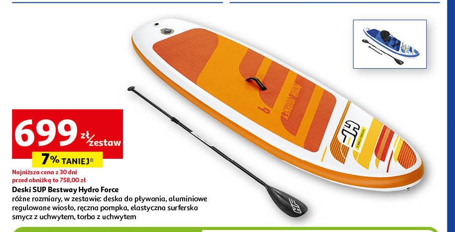 Deska sup hydro-force Bestway promocja