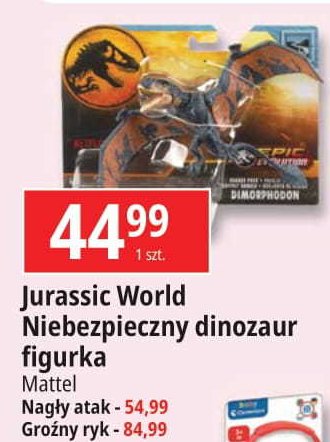 Figurka jurassic world gro藕ny ryk Mattel promocja