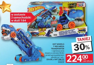 Hot Wheels City mega transporter promocja w Selgros