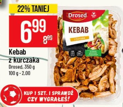 Kebab z kurczaka Drosed promocja