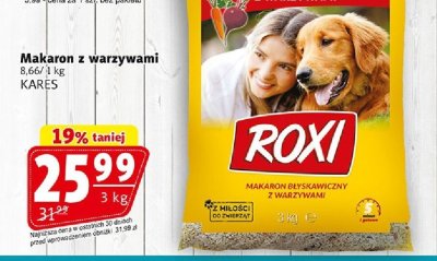 Makaron z warzywami ROXI promocja w Prim Market