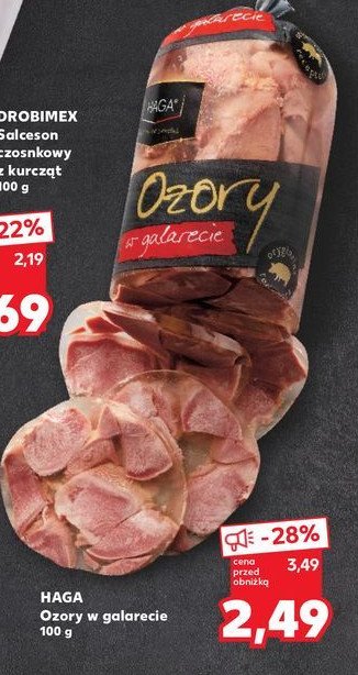 Ozory w galarecie Haga promocja w Kaufland