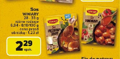 Sos pomidorowy Winiary promocja w Carrefour