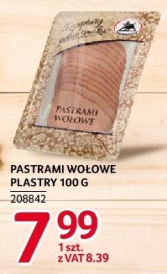 Pastrami wołowe plastry promocja w Selgros