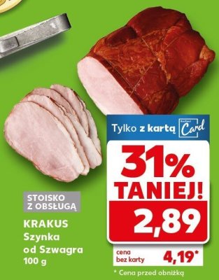 Szynka Szwagra promocja w Kaufland