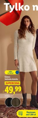 Sukienka damska Esmara promocja w Lidl